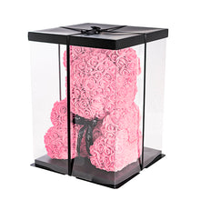 Load image into Gallery viewer, Rose Bear Tiffany Pink (35cmH)