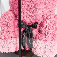 Load image into Gallery viewer, Rose Bear Tiffany Pink (35cmH)